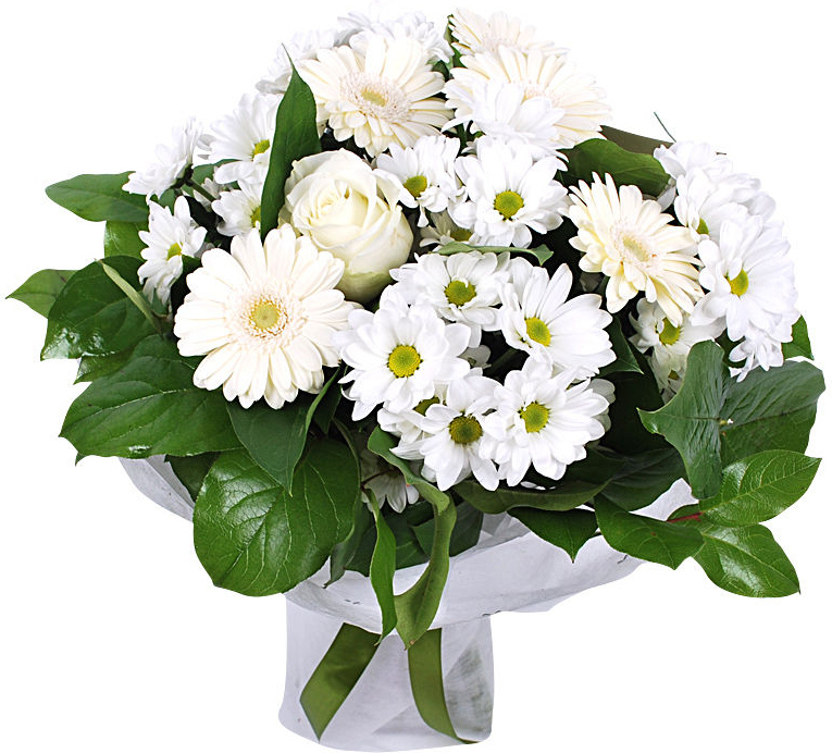 Букет «Белоснежка»